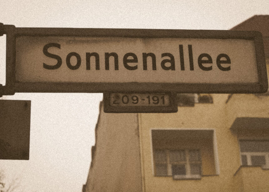 sloneczna aleja sonneallee